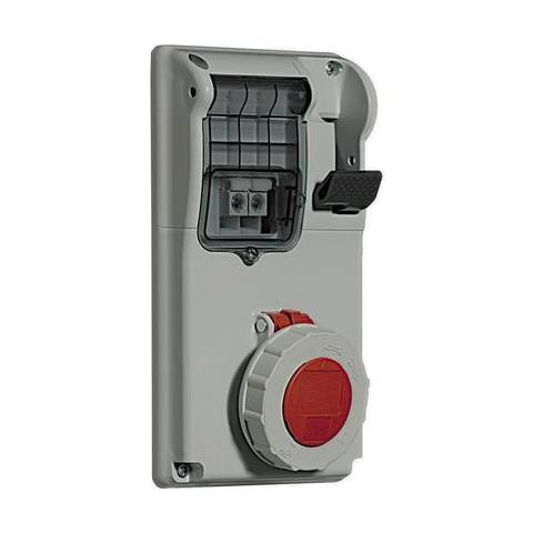 Presa Interbloccata Compatta 3p+n+t 3x32a+nt 400v Ip55 057296 - Foto 1