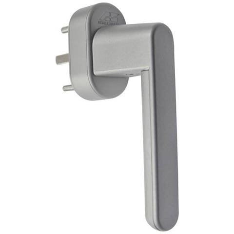 Maniglia Con Allarme Per Finestra Argento 115 Db - Foto 1