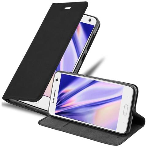 Custodia Compatibile Con Zte Blade V8 In Nero Di Notte - Coperchio Protettiva Con Chiusura Magnetica, Funzione Stand E Tasca Per Le Carte - Foto 1
