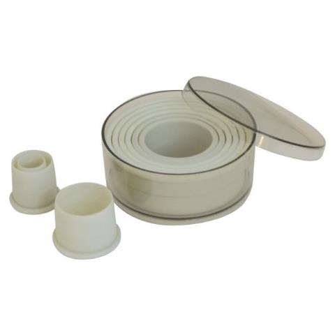 Debuyer Di Compratore 430800 Box 9 Stati Taglierina Frese Rotonda Plastica Ø 2 Cm 10 Cm - Foto 1