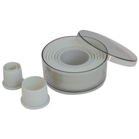 Debuyer Di Compratore 430800 Box 9 Stati Taglierina Frese Rotonda Plastica Ø 2 Cm 10 Cm - Foto 2