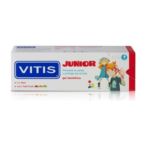Junior Dentifric Gel 75ml Tutti Frutti Gusto - Foto 1