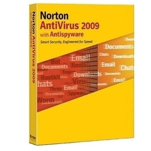 Norton Antivirus 2009, v16, 5 User, EN, 300 MHz, ENG, PC, Microsoft Windows Vista Home Basic / Home Premium / Business / Ultimate, CD - Foto 1