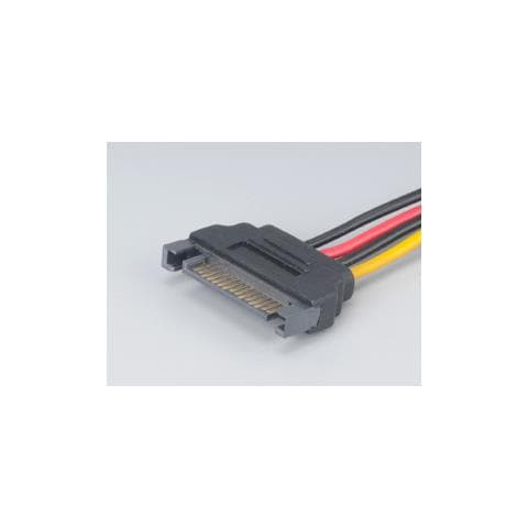 SATA to 4pin Molex adapter, 15pin SATA, 4pin Molex, Multi, 0,15m - Foto 2