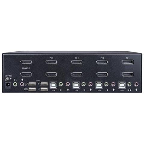 Switch KVM a 4 porte per Dual DisplayPort - 4k 60Hz - Foto 4