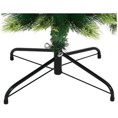 Albero Di Natale Artificiale Incernierato Con Base 240 Cm - Foto 2