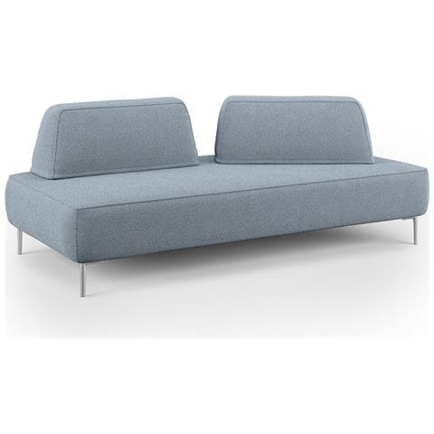 Newton Divano Lineare Con Schienali Movibili T07 Carta Da Zucchero - Foto 1