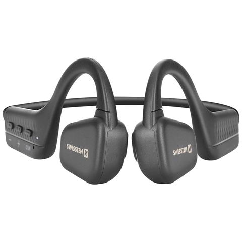 Cuffie Sportive Senza Fili Air Conduction, Bluetooth 5.3, Nero - Foto 2