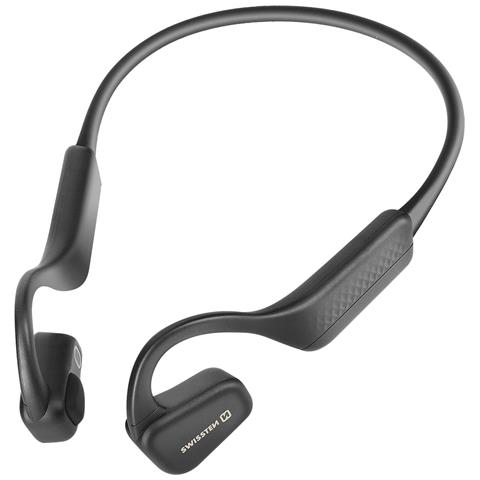 Cuffie Sportive Senza Fili Air Conduction, Bluetooth 5.3, Nero - Foto 1