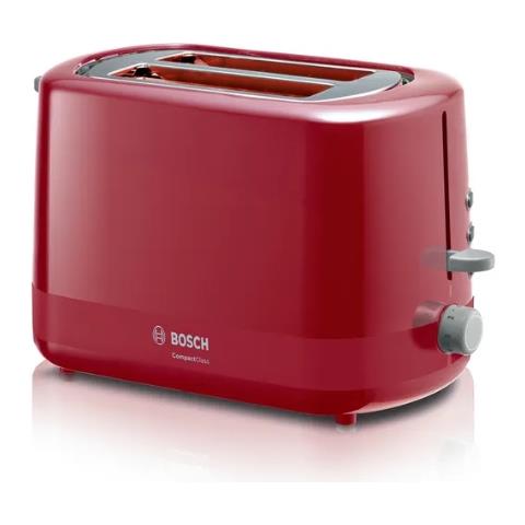 Tostapane Tat3a114 a 2 Fette Potenza 800 W Colore Rosso - Foto 1