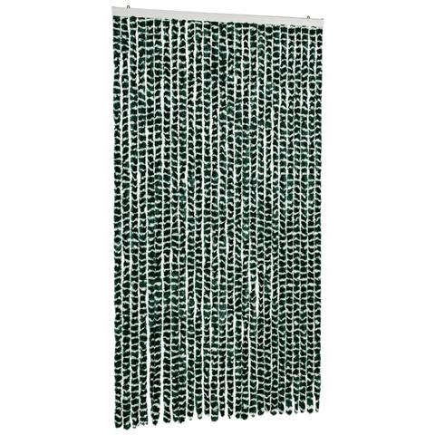 Tenda Antimosche Verde E Bianca 118x220 Cm In Ciniglia - Foto 2