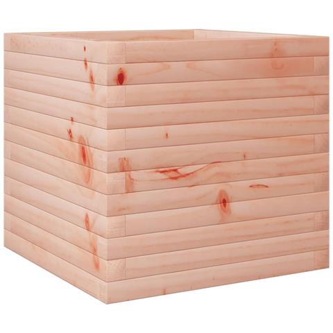 Fioriera Da Giardino 50x50x45,5 Cm In Legno Massello Di Douglas - Foto 2