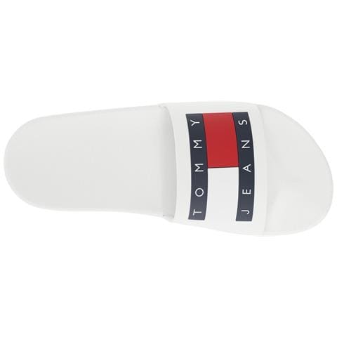 Ecru Casual Open Pool Slide Infradito Sintetico Scarpe Uomo Beige Eu 44, Em0em01191 Tcr - Foto 3