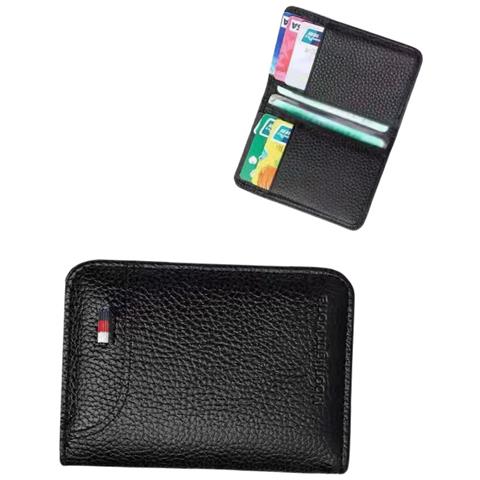 Porta Carte Di Credito E Documenti Ultrasottile E Minimalista Black - Foto 2