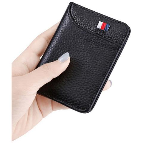 Porta Carte Di Credito E Documenti Ultrasottile E Minimalista Black - Foto 12