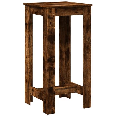 Tavolo Da Bar Rovere Fumo 51x50x103,5 Cm In Legno Multistrato - Foto 2