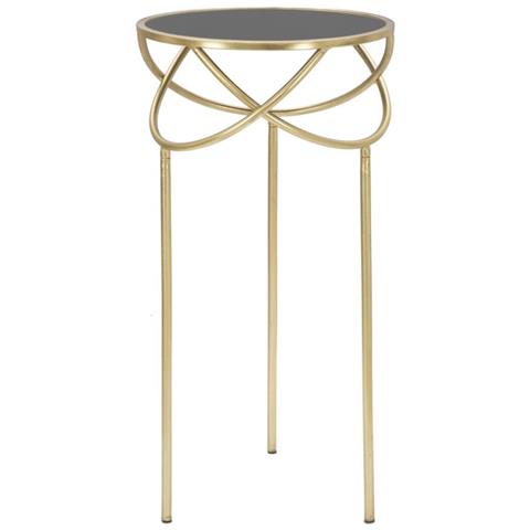 Tavolino Mf593 - Oro - Metallo - 40x40x80 Cm - Foto 2