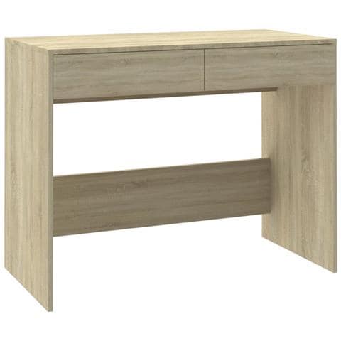 Lusso Casadino - Scrivania Rovere Sonoma 101x50x76,5 Cm In Truciolato - Foto 1