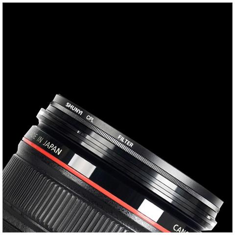 Filtro Cpl Polarizzatore Per Fotocamera - Vetro Ottico Giapponese E Alluminio Aeronautico  77 Mm - Foto 2