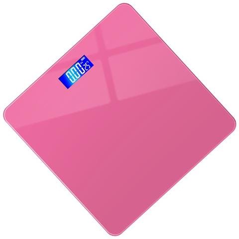 Bilancia Pesapersone Digitale Lcd Ad Alta Precisione Per Uso Domestico Pink - Foto 1