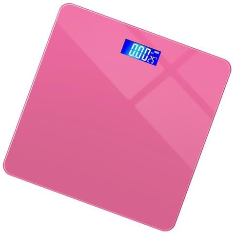 Bilancia Pesapersone Digitale Lcd Ad Alta Precisione Per Uso Domestico Pink - Foto 2