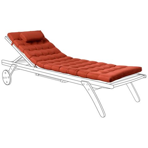 Cuscino Per Sdraio Cesana Premium Rosso - Foto 2