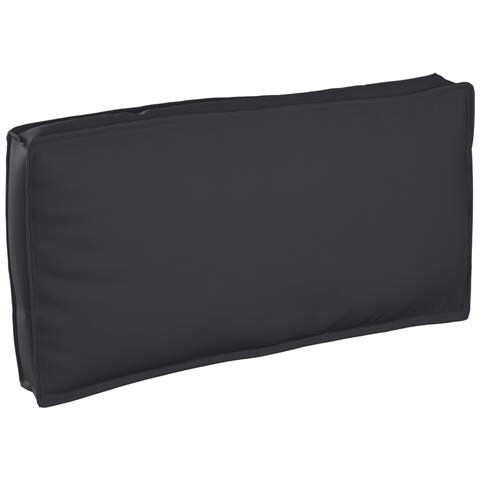 Cuscino per seduta / schienale pallet Nero 120 x 60 x 12 cm - Foto 1