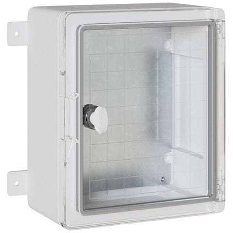 Armadietto di Controllo Grigio 25 x 13 x 30 cm Plastica ABS - Foto 1