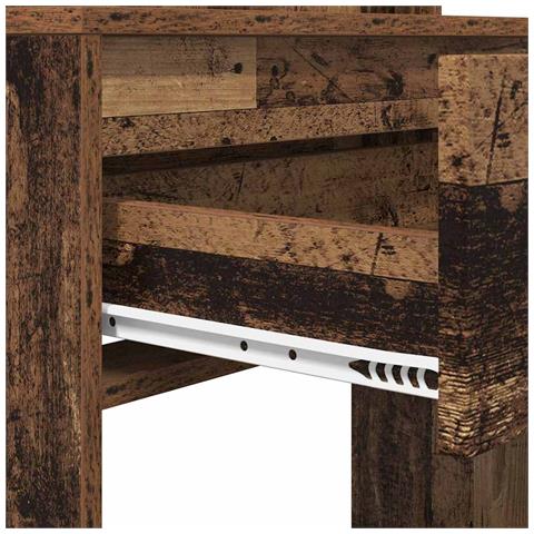 Tavoli da Trucco per Camera da Letto con cassetto Legno vecchio - Foto 9