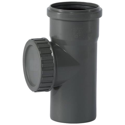 Tubo Di Pulizia Htsafere Dn/od 75 Per Scarico - Foto 1