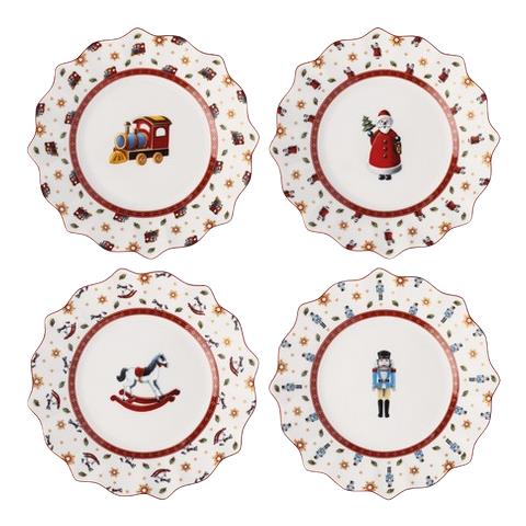 1485858815 servizio da tavola 4 pz Porcellana Multicolore - Foto 1