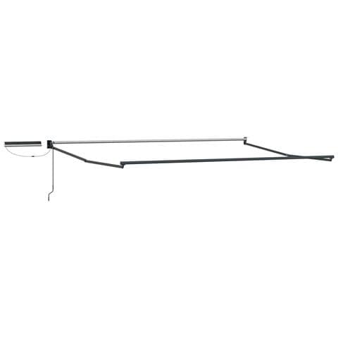 Struttura della tenda elettrica retrattile Antracite alluminio - Foto 1
