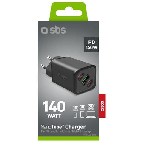 TETRGANUSB2CPD140W Caricabatterie per dispositivi mobili Universale Nero AC Ricarica rapida Interno - Foto 2