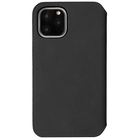 Custodia Nera Per Iphone 11 Pro Max Con Funzione Portafoglio - Foto 2