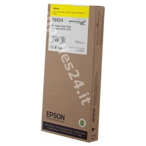 C13T692400 Cartuccia Ink Originale Gialla per Epson SC-T 7200 D-PS - Foto 4