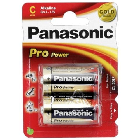 IBT-PLR14-B2 - Blister 2 Batterie Mezza torcia C Alcaline LR14 Pro Power - Foto 3