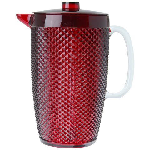 Brocca in Plastica MS Rossa 2.5 Lt 46365 - Foto 1