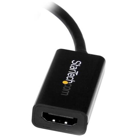 Adattatore mini DisplayPort a HDMI 4k a 30Hz - Convertitore audio / video attivo mDP 1.2 a HDMI per Mac Book Air / Pro - Bianco - Foto 2