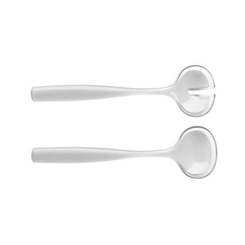 Posate da insalata cm. 28 colore trasparente collezione GRACE - Foto 1
