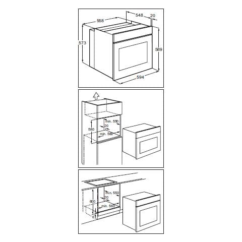Forno Elettrico da Incasso Rustico FR53R Capacità 70 L Multifunzione Ventilato Potenza 2780 W Colore Rame - Foto 8