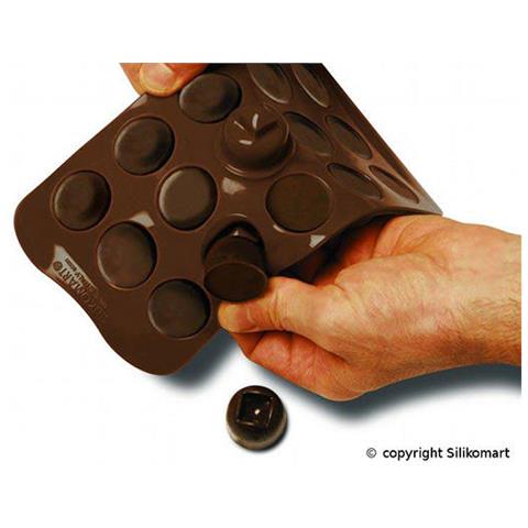Stampo cioccolato vertigo easy choc 35x30mm h. 16mm 112.5ml silicone - Foto 2