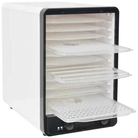 Essiccatore Alimentare Con 10 Vassoi 550 W Bianco - Foto 2