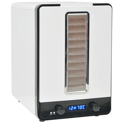 Essiccatore Alimentare Con 10 Vassoi 550 W Bianco - Foto 1