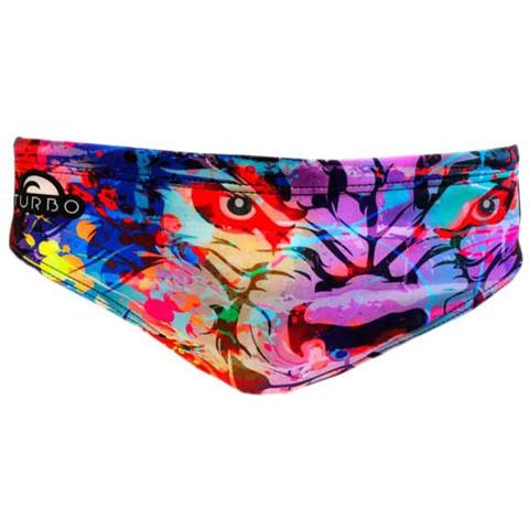 Briefs Turbo Wolf Wall Costumi Uomo Xl - Foto 1