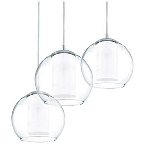 Bolsano Supporto Flessibile E27 60w Led Cromo, Bianco A, a+, a++, b, c, d, e Lampada A Sospensione, Acciaio - Foto 1