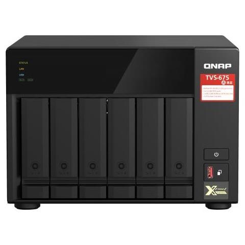 Tvs-675-8g 6 Bay 2.5 Ghz 8c / 8t 8gb Ddr4 Sodimm 2 X 2.5gbe - Foto 1