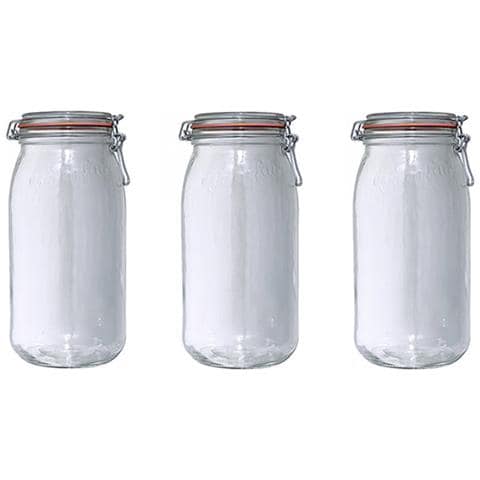 Set 3 Barattoli In Vetro 3l - 908378 - Foto 1