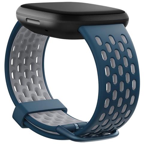 Fitbit Fb174sbnvgyl Intelligentes Tragbares Accessoire Band Blau - Grau Aluminium - Silikon () - Foto 4