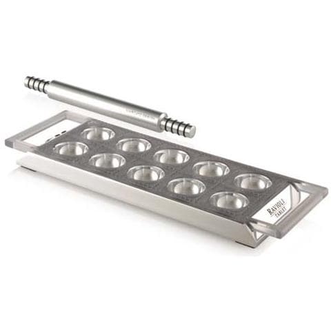 Stampo ravioli tablet silver (mattarello incluso) - Foto 1