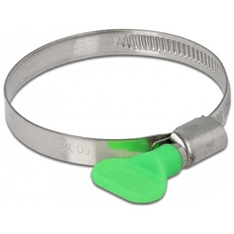 Schlauchschelle - Geeignet Fr 50-70 Mm Hose - Grn (packung Mit 10) (19453)  - Foto 1